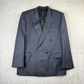 Doppiopetto vintage Pierre Cardin 54 blu scuro