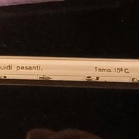 Areometro Baumè antico