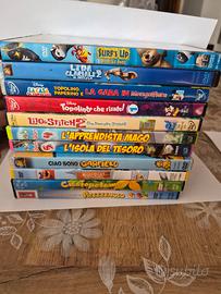 n. 11 dvd cartoni animati