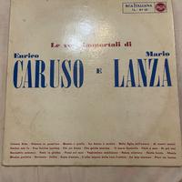 Doppio vinile Enrico Caruso e Mario Lanza