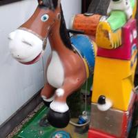 Giostra  riproduzione asinello