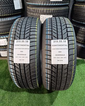 2 GOMME 215 55 18 CONTINENTAL INV RIF2778