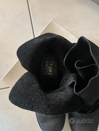 Stivaletti pelle nera Clara Styling Milano n. 37
