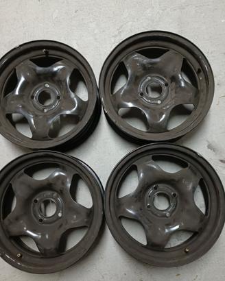 4 Cerchi da 16' in Ferro - Citroen - C3 Air Cross 