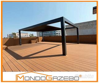 Bioclimatica pergola 3-4-5-6-7M gazebo apribile