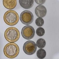 14 monete italiane 