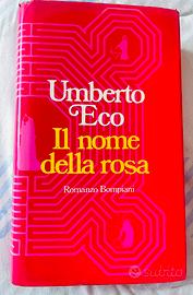 Il Nome della rosa prima edizione Bompiani 1980