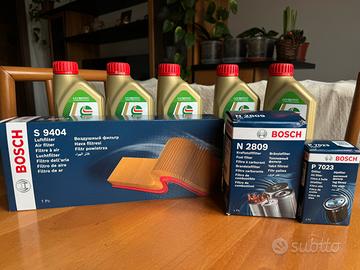 Olio motore e filtri