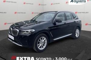 BMW X3 xdrive20d mhev 48V auto,Km Certificati