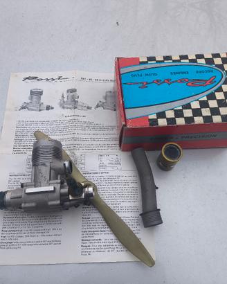 motore rossi 61/81 RC aereomodellismo nitro metano