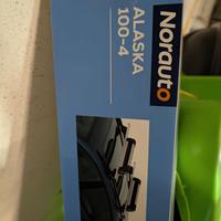 Portasci per barre da tetto Norauto 100-4 NUOVO