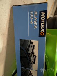 Portasci per barre da tetto Norauto 100-4 NUOVO