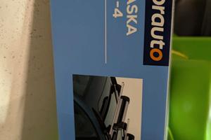 Portasci per barre da tetto Norauto 100-4 NUOVO