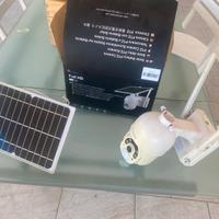 Telecamera sorveglianza wifi esterno luce solare