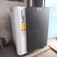 Stufa a pellet idro con puffer