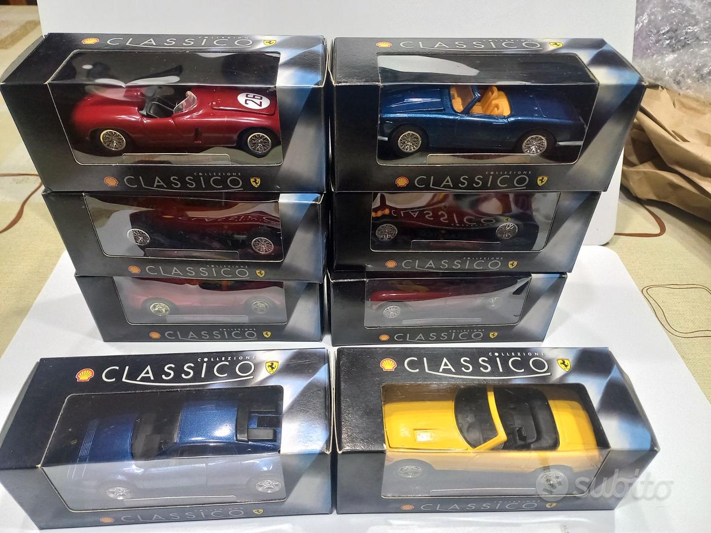 Shell classico set 8 pezzi Ferrari 1/38 - Collezionismo In vendita a Roma