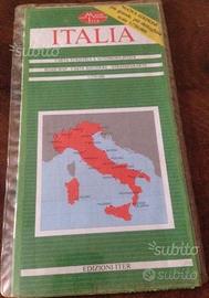 Italia carta turistica e automobilistica 1:750000