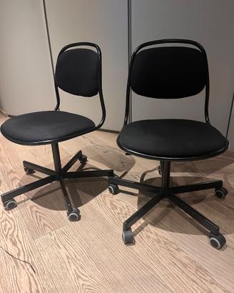 Sedia scrivania x 2 IKEA