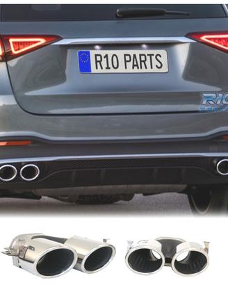 TERMINALI SCARICO MERCEDES GLE W167 19- LOOK GLE53