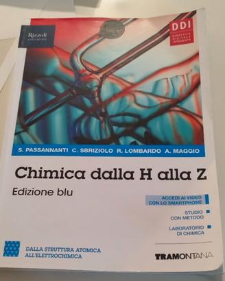 Libro Chimica dalla H alla Z Edizione blu