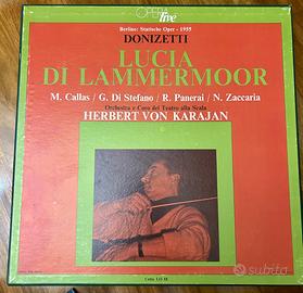 LP Donizetti Lucia di Lammermoor. Callas. Karajan.