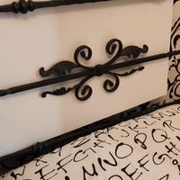 letto in ferro battuto completo di materasso in Me