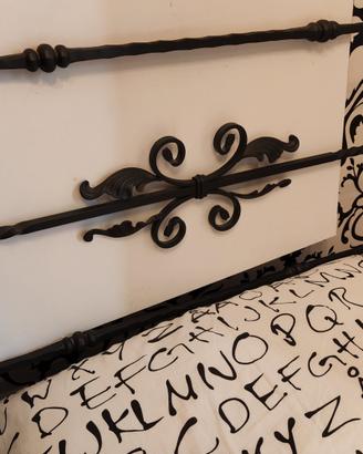 letto in ferro battuto completo di materasso in Me