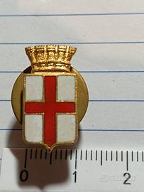 distintivo città di Milano anni 60 smalto 