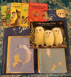 Set libri per bambini con "I tre piccoli gufi"