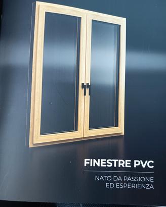 infissi in PVC e legno
