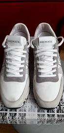 Premiata  in pelle e camoscio