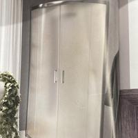 box doccia semicircolare 75x75 
