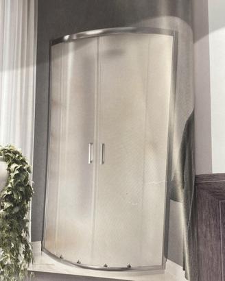box doccia semicircolare 75x75 