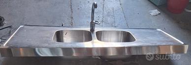 LAVANDINO DA CUCINA IN ACCIAIO INOSSIDABILE