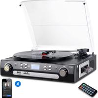 Giradischi Vinile Bluetooth USB/SD/MMC radio casse