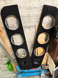 Tasche portiere per impianto car audio legno multi