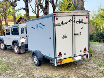 Rimorchio off-road allestito da Camper Roulotte