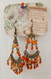 orecchini con pietre 