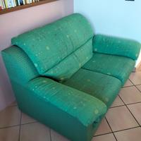 Divano 2 posti sfoderabile