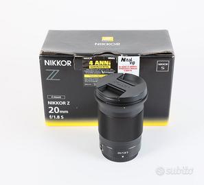 NIKKOR Z 20 F 1,8 S - USATO GARANTITO
