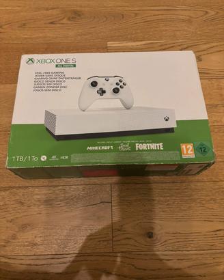 Xbox One S 1TB All Digital con scatola