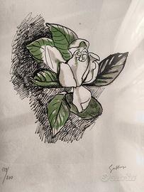 Guttuso litografia originale firmata e numerata