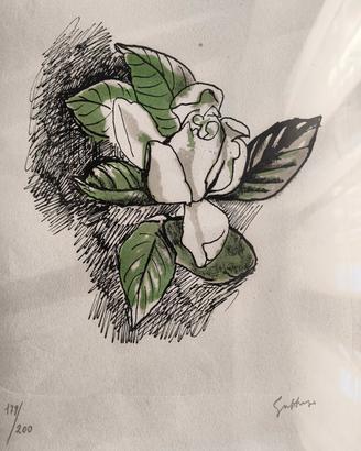 Guttuso litografia originale firmata e numerata