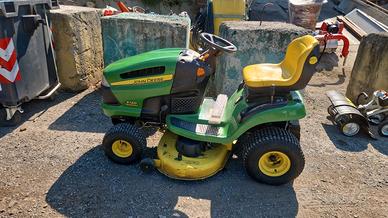TRATTORINO RASAERBA JOHN DEERE X120