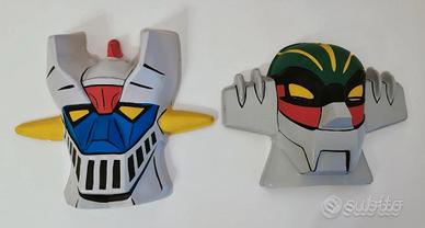 Maschere Mazinga e Jeeg in coppia 