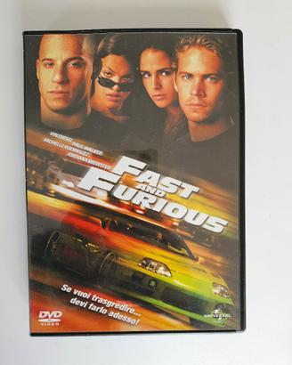 DVD Fast and Furios, Win Diesel, Paul Walker,