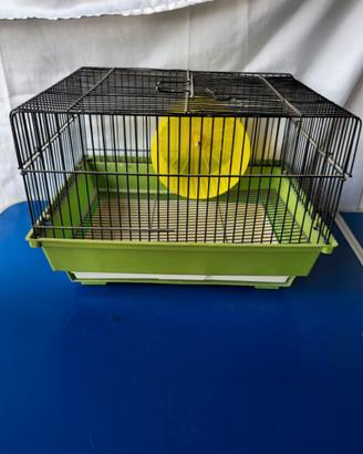 Gabbia per Criceti e Piccolo Roditori con Ruota