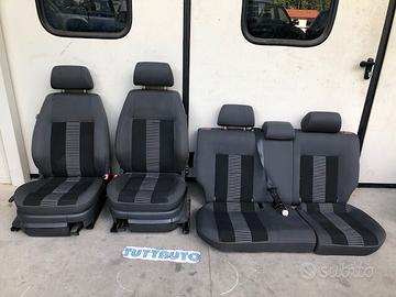 Sedili VW Polo 2009 stoffa grigio misto