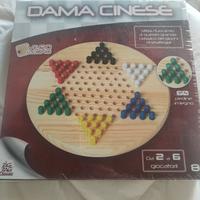 Dama Cinese in legno zig Zag Classic nuova 
