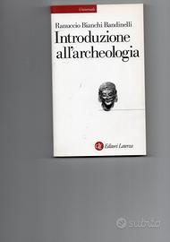 Introduzione all'archeologia,R.Bianchi Bandinelli
